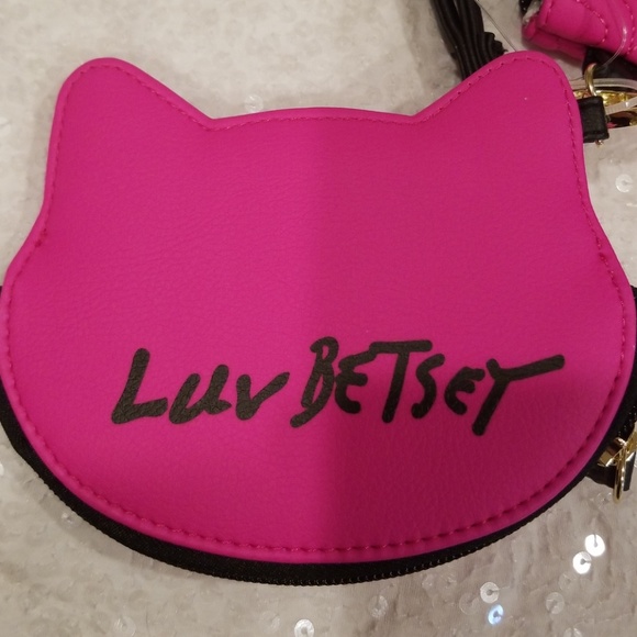 Betsey Johnson Pouch & Kitty Coin Purse - Picture 6 of 8